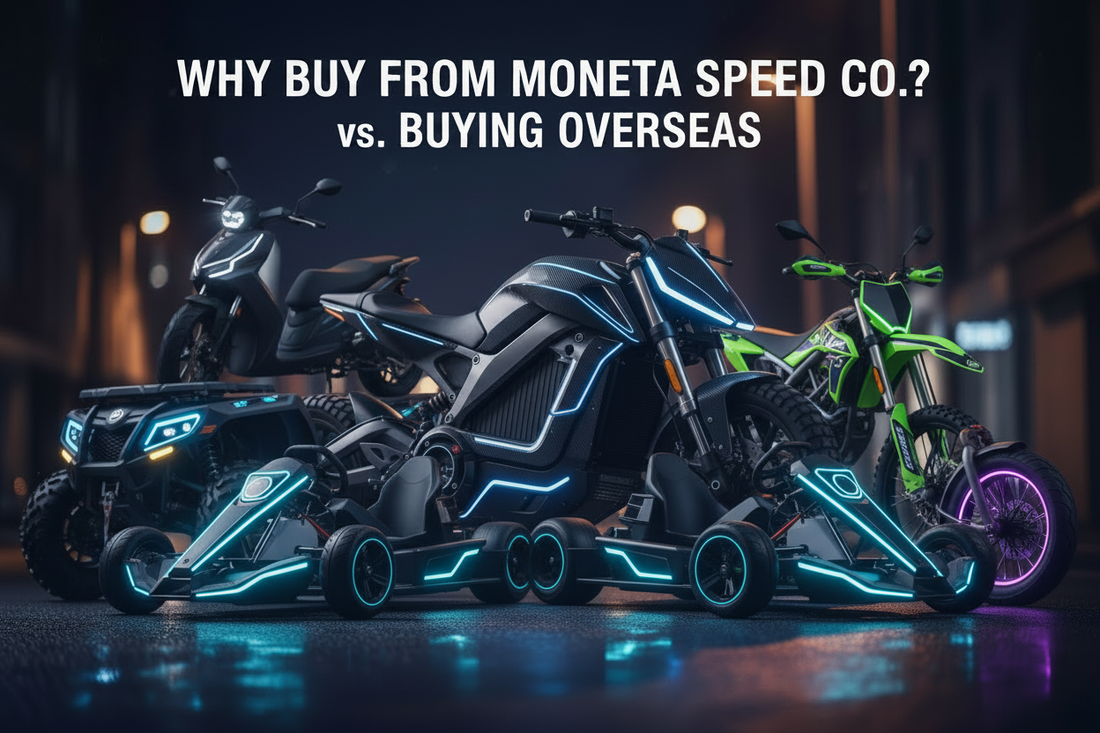 Buying an Electric Dirt Bike from Alibaba or AliExpress vs. Buying from Moneta Speed Co.