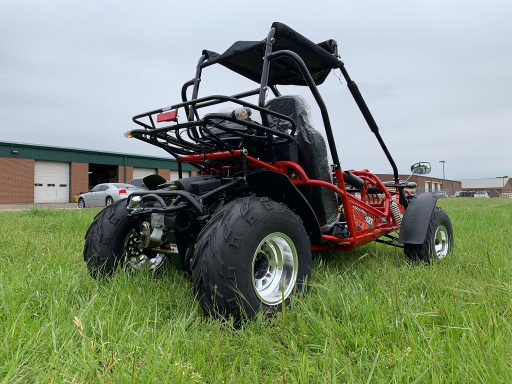 TrailMaster 200E XRX (EFI) Fuel Injection Deluxe Buggy Go Kart, Alloy Wheels, Lights, Turn Signals