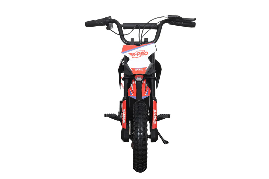 X-PRO 300W 36V Electric Dirt Bike with Adjustable Speed! 12" Pneumatic Tires!