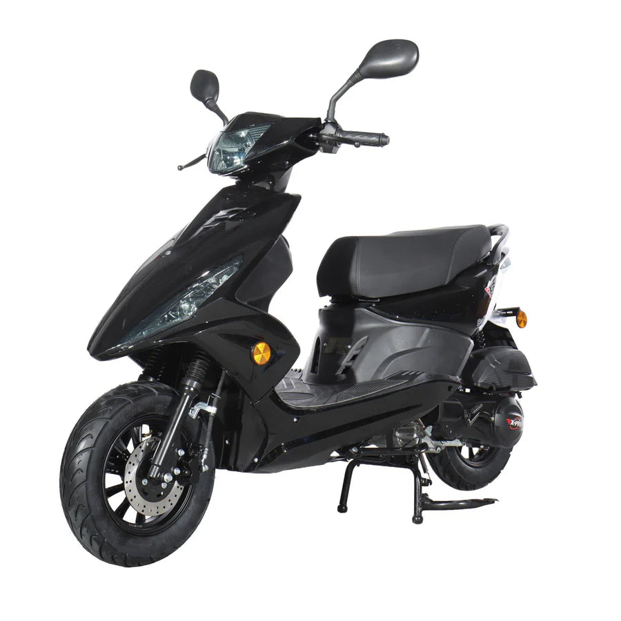 X-PRO Bali 150cc Moped Scooter with 10" Wheels! Electric Start, Large Headlights!