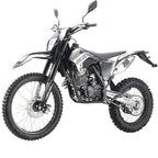X-PRO TEMPLAR 250cc Dirt Bike with All Lights and 5-Speed Manual Transmission, Electric/Kick Start! Big 21in/18in Wheels!