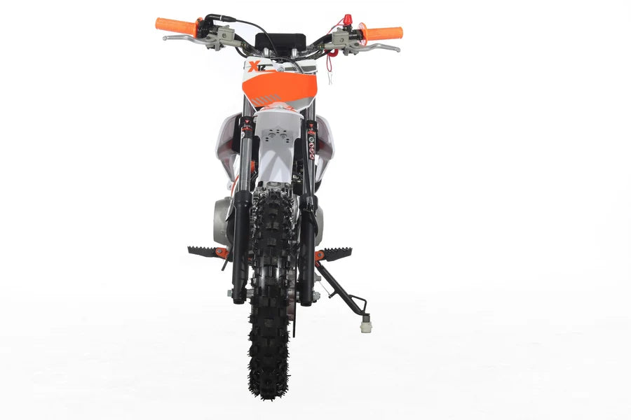 X-PRO X12 110cc Dirt Bike with Automatic Transmission, Electric Start, 12in/10in Wheels!