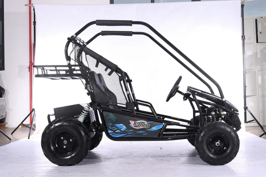 X-PRO E-Rover 2000W 60V Kids Electric Go Kart with Reverse and Rear Disc Brake