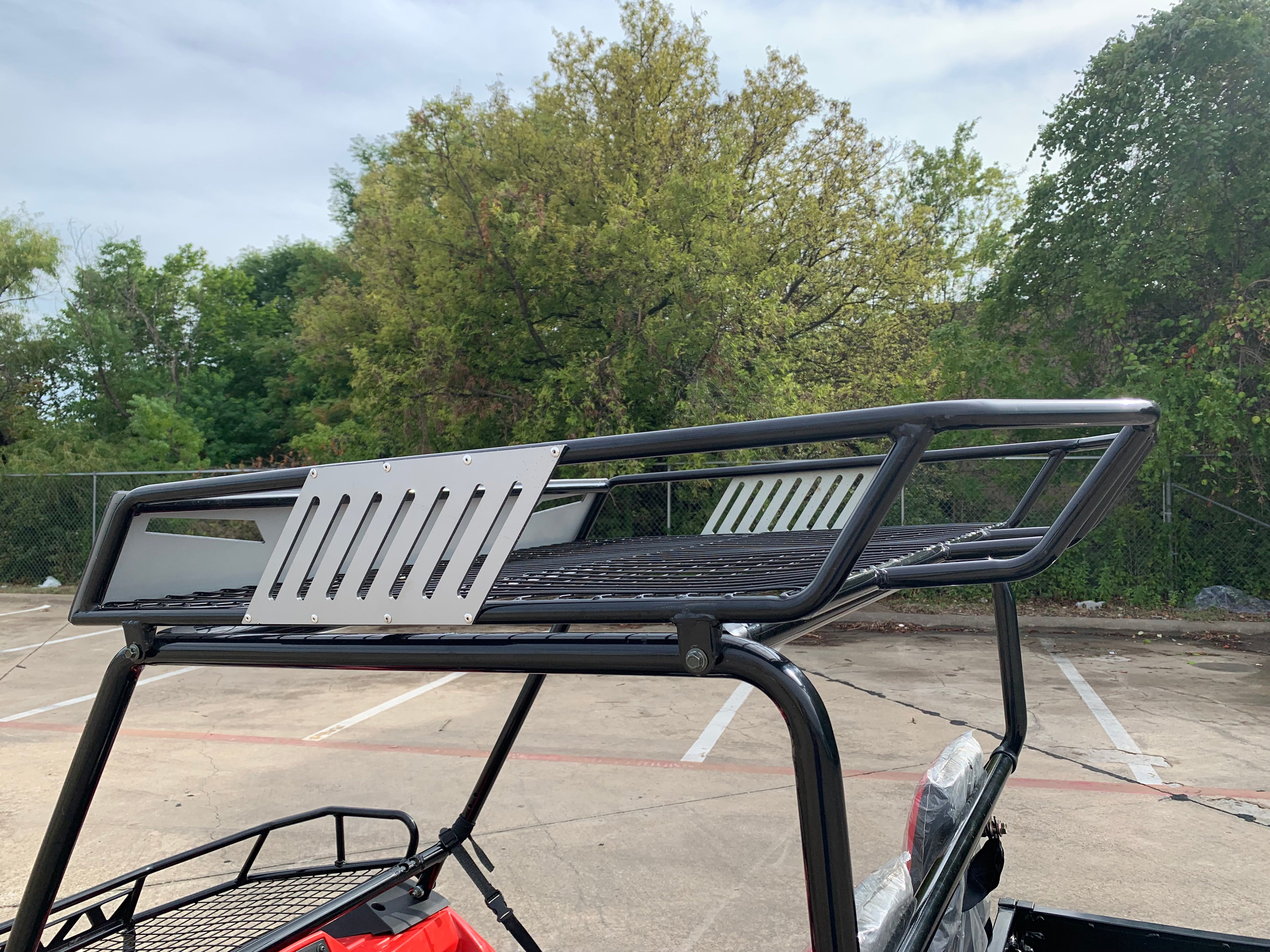 TrailMaster Challenger 200U UTV Side-by-Side, Front Cargo Rack, Rear Dump Bed