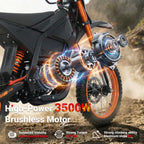 X-PRO E-HAWK 3500W Peak Power 48V Teens Adults Electric Dirt Bike