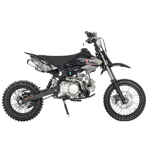 X-PRO Bolt 125cc Dirt Bike with Automatic Transmission, Electric Start, Big 14in/12in Tires!