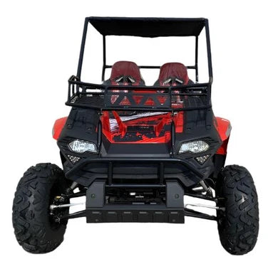 TrailMaster Challenger 200U UTV Side-by-Side, Front Cargo Rack, Rear Dump Bed