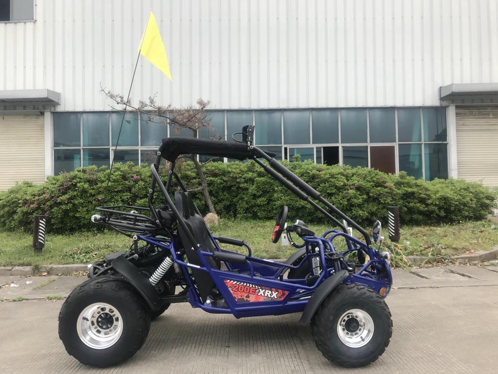 TrailMaster 200E XRX (EFI) Fuel Injection Deluxe Buggy Go Kart, Alloy Wheels, Lights, Turn Signals