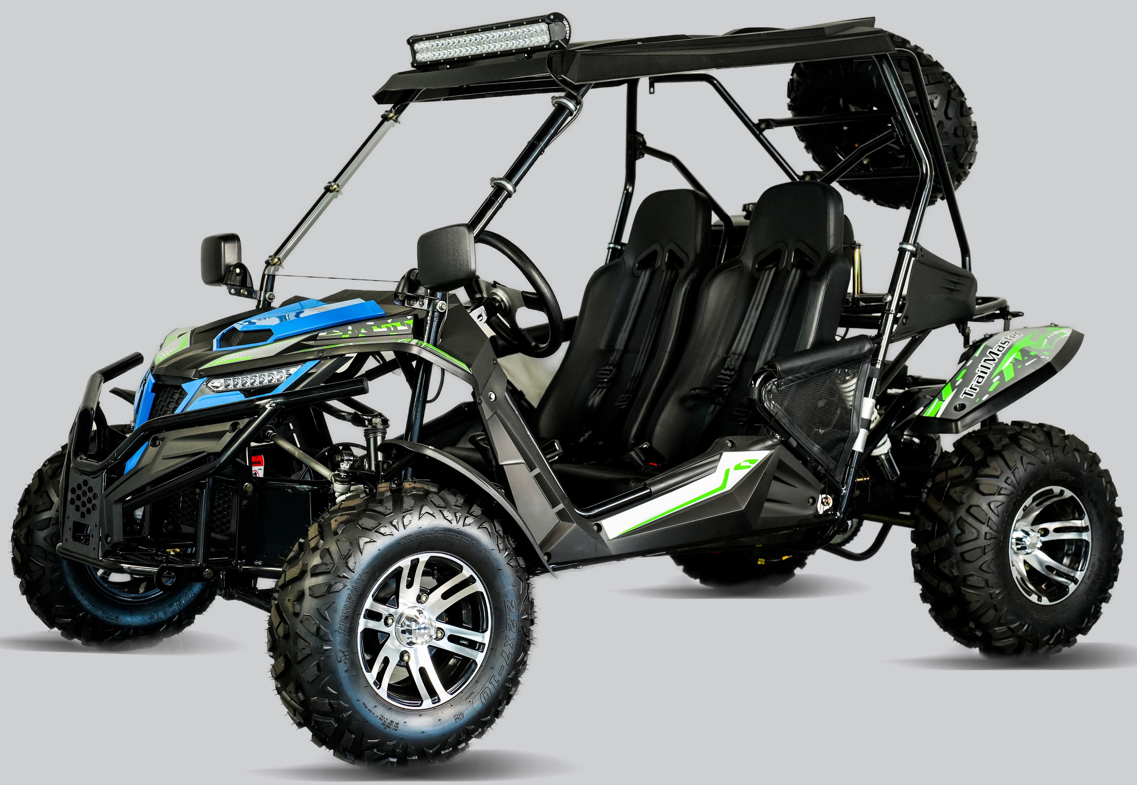 TrailMaster Cheetah 200X Go Kart (Special) CVT Automatic with Reverse, Alloy Wheels, Windshield