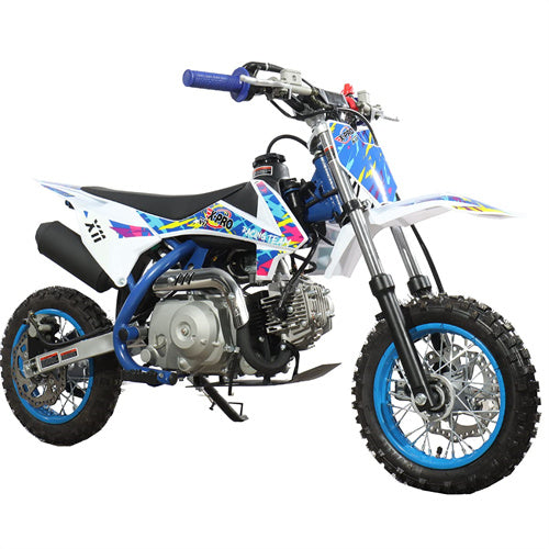 X-PRO X11 110cc Dirt Bike with Automatic Transmission, Electric Start, Hydraulic Disc Brake! 10in Wheels! Zongshen Brand Engine!