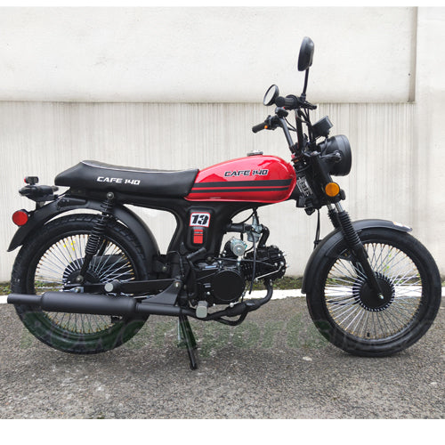 MC-W013 Cafe 140cc Motorcycle – Automatic Transmission