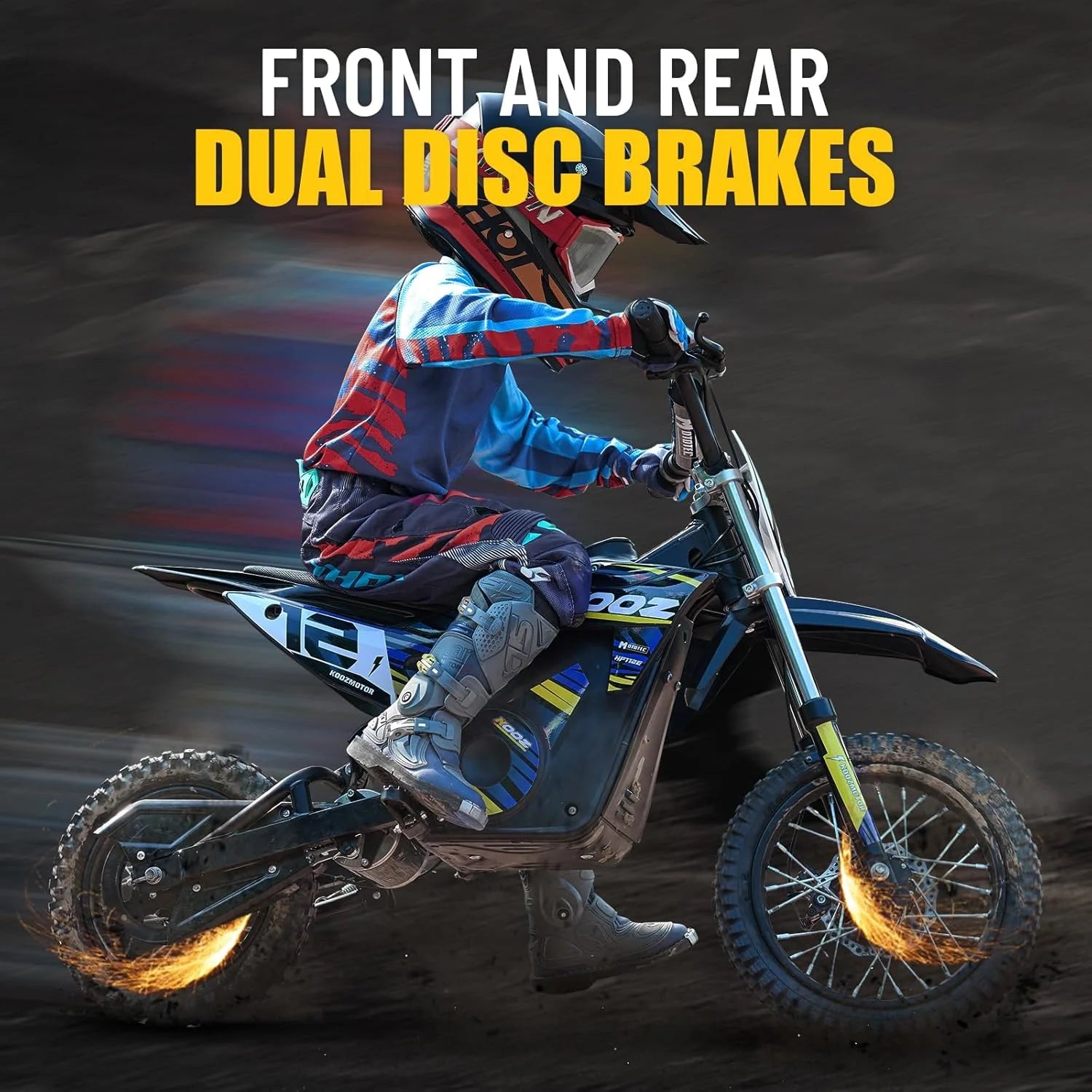 36V 1000W Electric Dirt Bike for Kids(HP112E PRO)