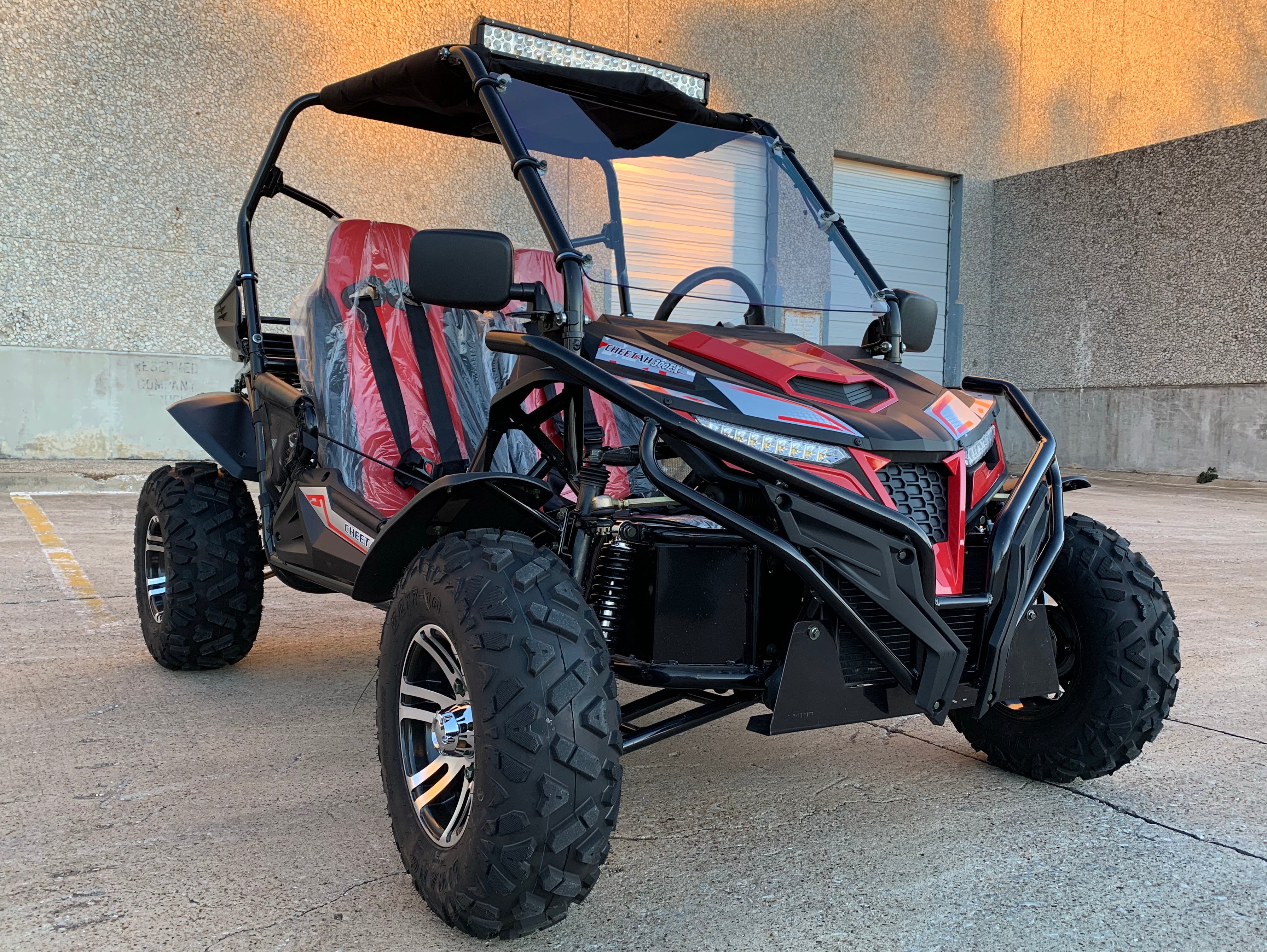 TrailMaster Cheetah 300EX EFI Deluxe UTV Go Kart, Shaft Drive, Liquid Cooled CVT Auto with Reverse