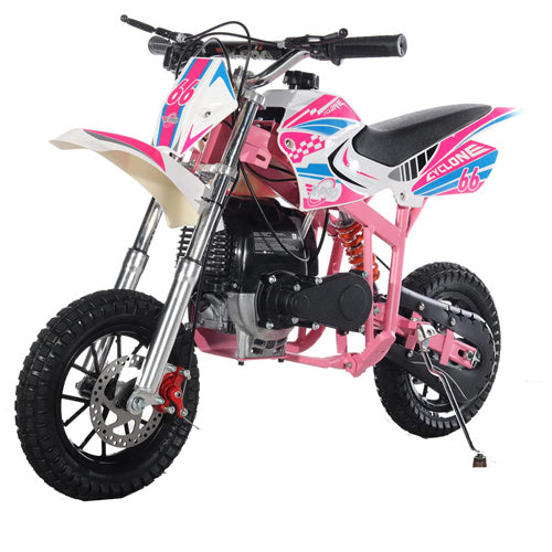 X-PRO Cyclone 40cc Mini Dirt Bike With Hand Pull Start! Chain Drive, Disc Brakes!