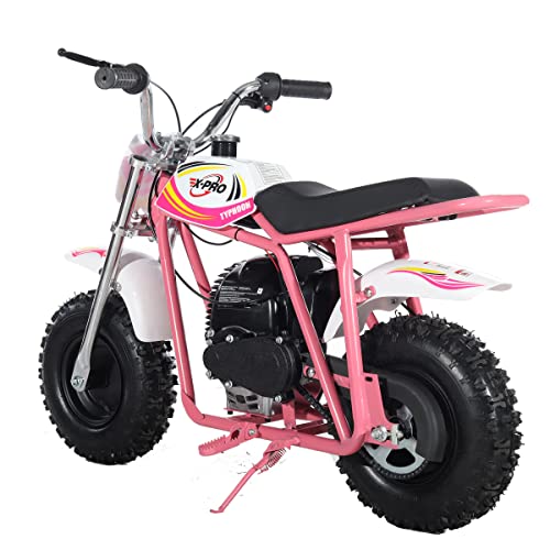X-PRO Typhoon 40cc Mini Dirt Bike With Pull Start! Chain Drive, Disc Brakes! 6 Tires!