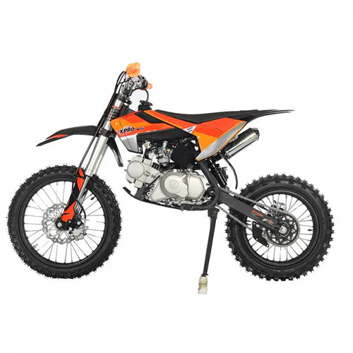 X-PRO X17 125cc Dirt Bike with Automatic Transmission, Electric Start, Big 17in/14in Tires!