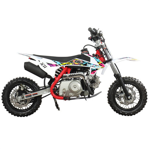 X-PRO X11 110cc Dirt Bike with Automatic Transmission, Electric Start, Hydraulic Disc Brake! 10in Wheels! Zongshen Brand Engine!