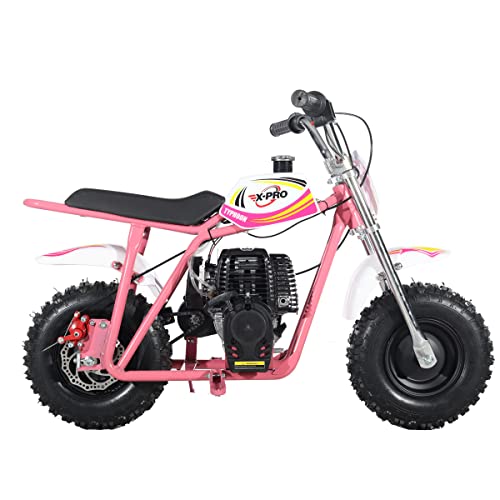 X-PRO Typhoon 40cc Mini Dirt Bike With Pull Start! Chain Drive, Disc Brakes! 6 Tires!