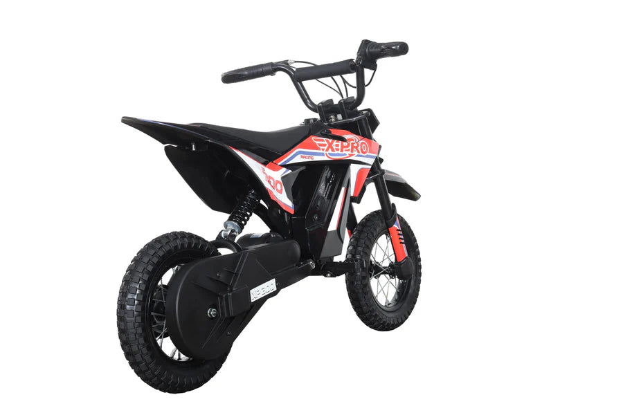X-PRO 300W 36V Electric Dirt Bike with Adjustable Speed! 12" Pneumatic Tires!