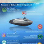River Rat Jet Boat AdmitJet ST-AK15 Electric Motorboat