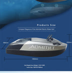 River Rat Jet Boat AdmitJet ST-AK15 Electric Motorboat
