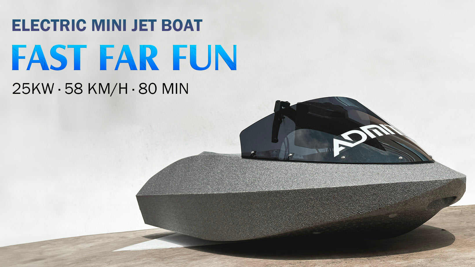 Electric Mini Jet Boat Racing Version