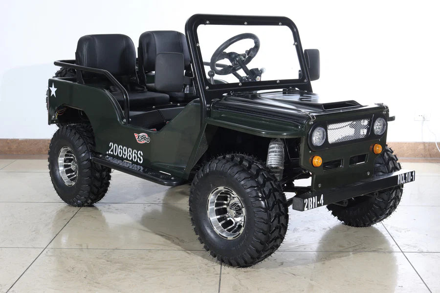 X-PRO Ranger 150 Jeep Go Kart with 3-Speed Semi-Automatic Transmission w/Reverse