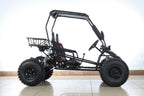 X-PRO Rover 125cc Go Kart with 3-Speed Semi-Automatic Transmission w/Reverse, LED Headlights, Big 19in/18in Wheels!