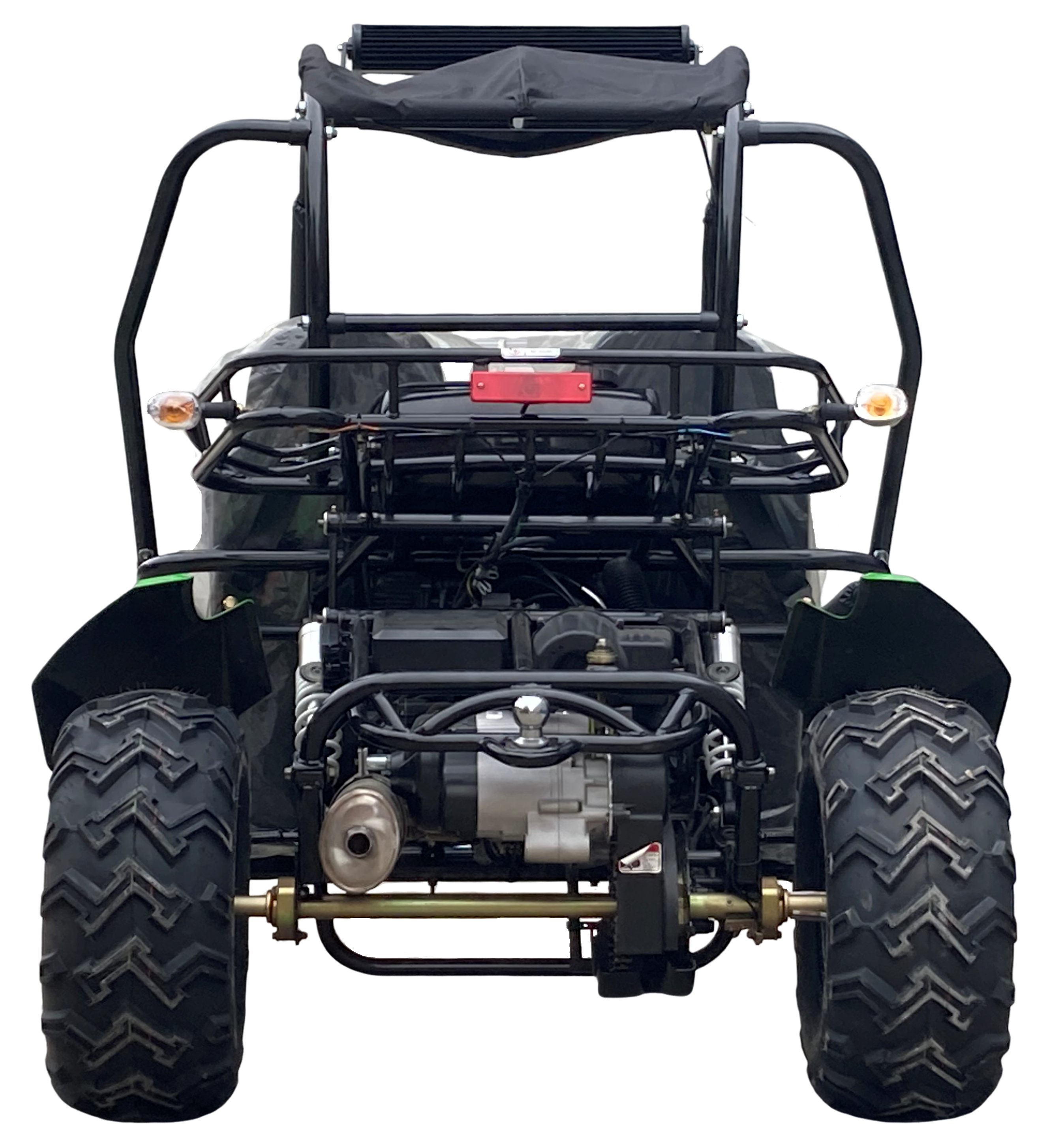 TrailMaster Blazer 200EX EFI Buggy Go Kart, LED Light Bar, Windshield Included