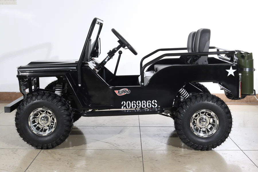 X-PRO Ranger 150 Jeep Go Kart with 3-Speed Semi-Automatic Transmission w/Reverse