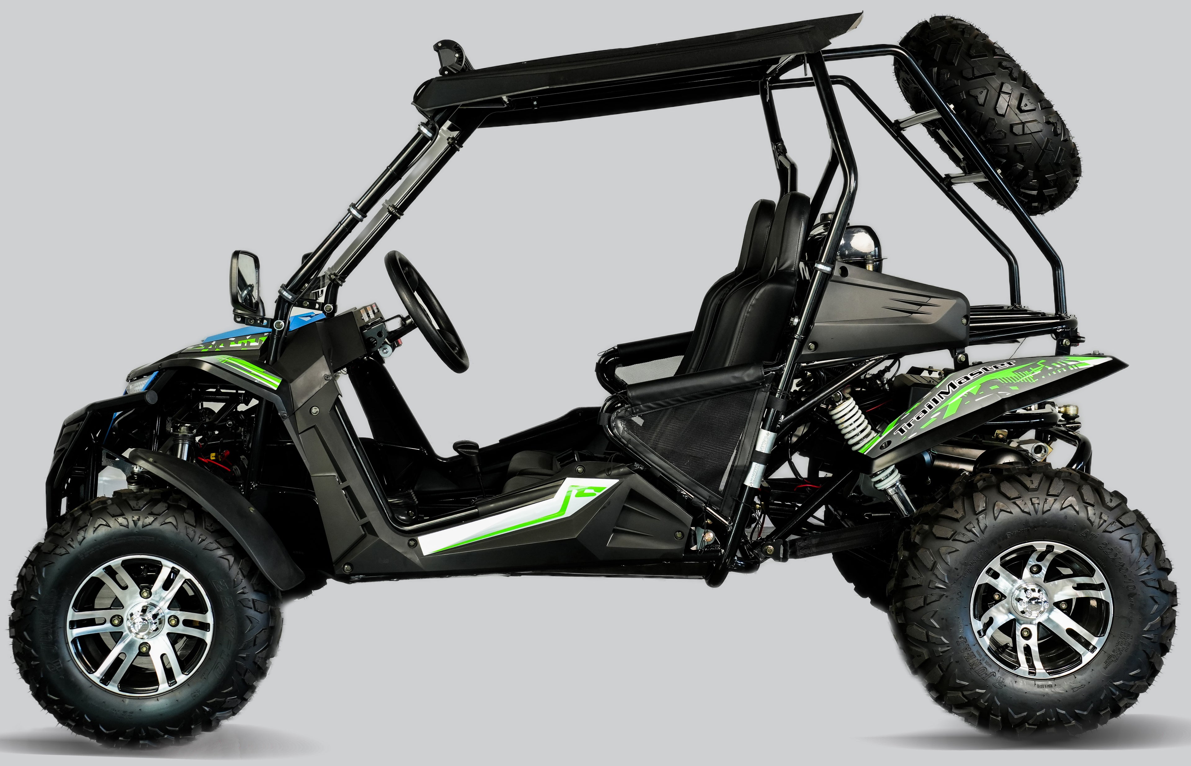 TrailMaster Cheetah 200X Go Kart (Special) CVT Automatic with Reverse, Alloy Wheels, Windshield