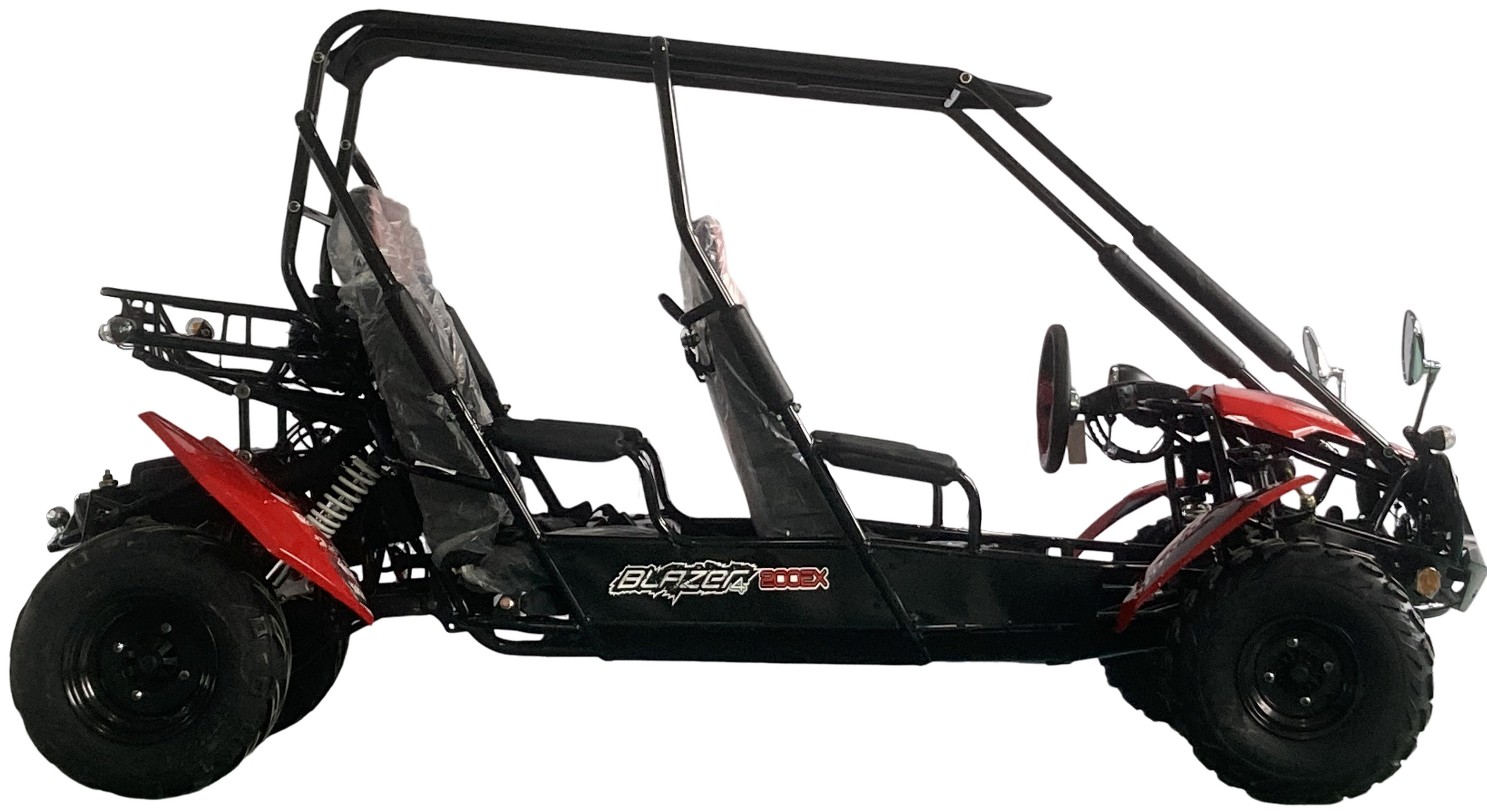 TrailMaster Blazer4 200EX EFI 4-Seater Buggy Go Kart, Extended Cab