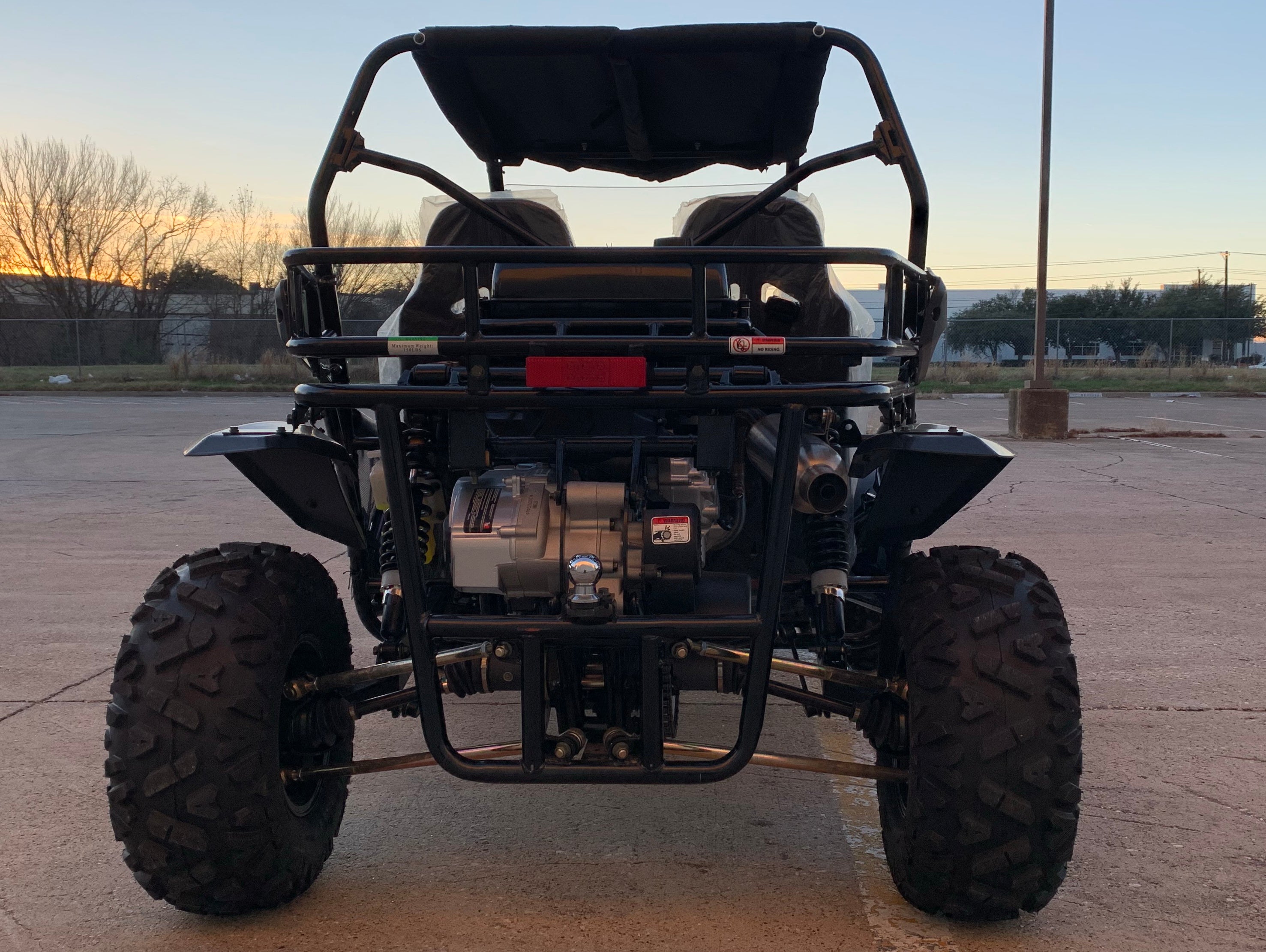 TrailMaster Cheetah 300EX EFI Deluxe UTV Go Kart, Shaft Drive, Liquid Cooled CVT Auto with Reverse