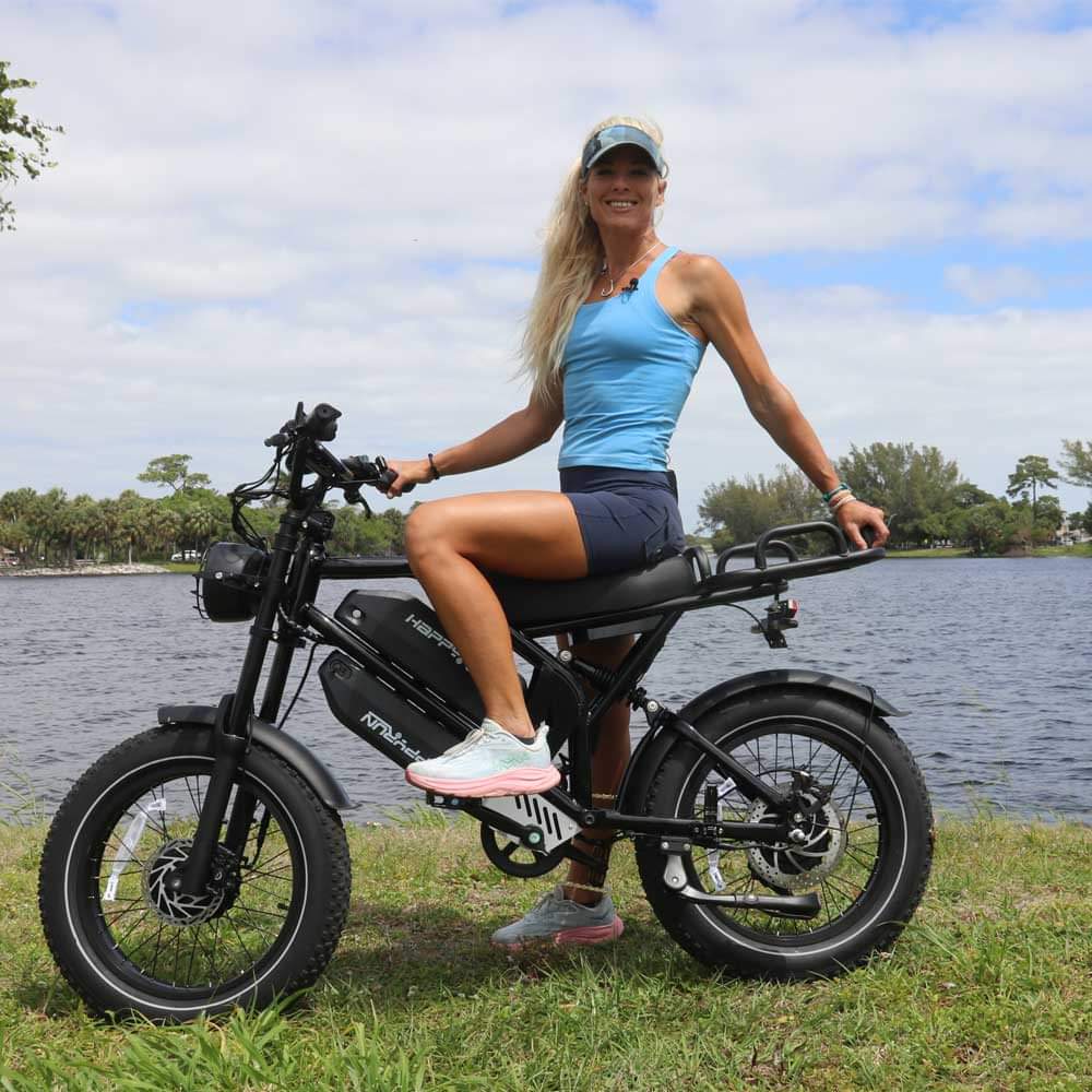 HappyRun G70 Pro Dual-Motor Dual-Battery Electric Cargo Bike