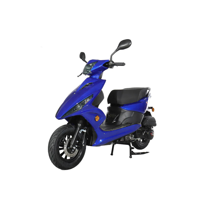 X-PRO Bali 150cc Moped Scooter with 10" Wheels! Electric Start, Large Headlights!