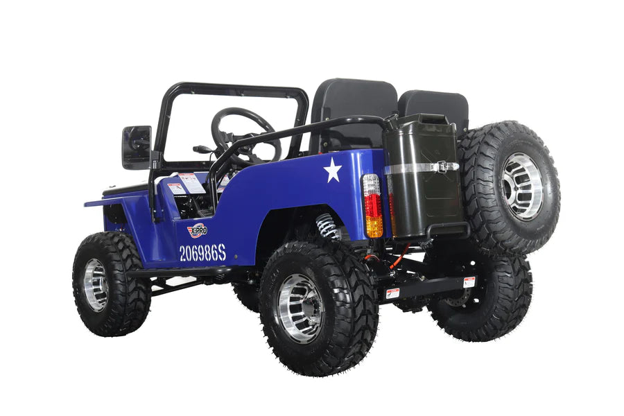 X-PRO E-Ranger 3000W Peak Power 60V Electric Mini Jeep with Reverse and Disc Brake!