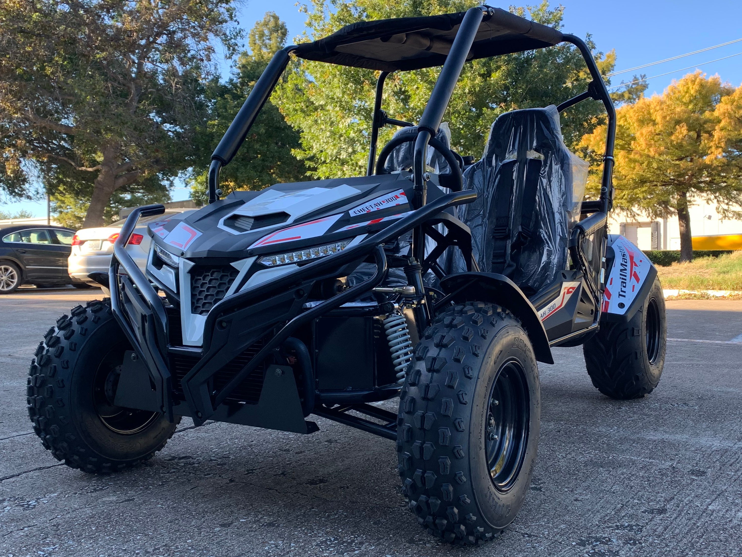 TrailMaster Cheetah 300E EFI UTV Go Kart, Shaft Drive, Liquid Cooled CVT Auto with Reverse