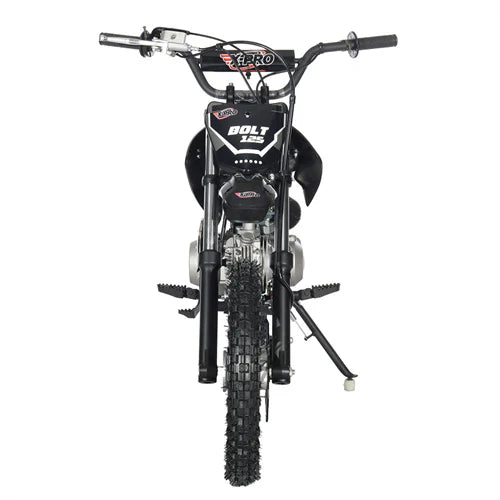 X-PRO Bolt 125cc Dirt Bike with Automatic Transmission, Electric Start, Big 14in/12in Tires!