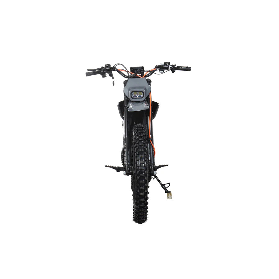 X-PRO DRAX X PRO 6600W 72V/30AH Teens Adults Electric Dirt Bike with Front LED Light! 19"/17" Wheels!