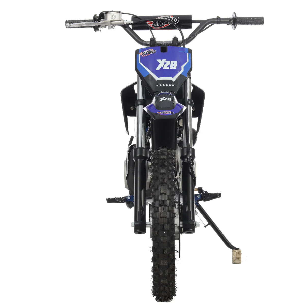 X-PRO X29 110cc K013 Dirt Bike with Automatic Transmission, Electric Start, Big 14in/12in Tires! Cradle Type Steel Tube Frame!