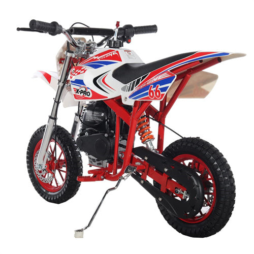 X-PRO Cyclone 40cc Mini Dirt Bike With Hand Pull Start! Chain Drive, Disc Brakes!