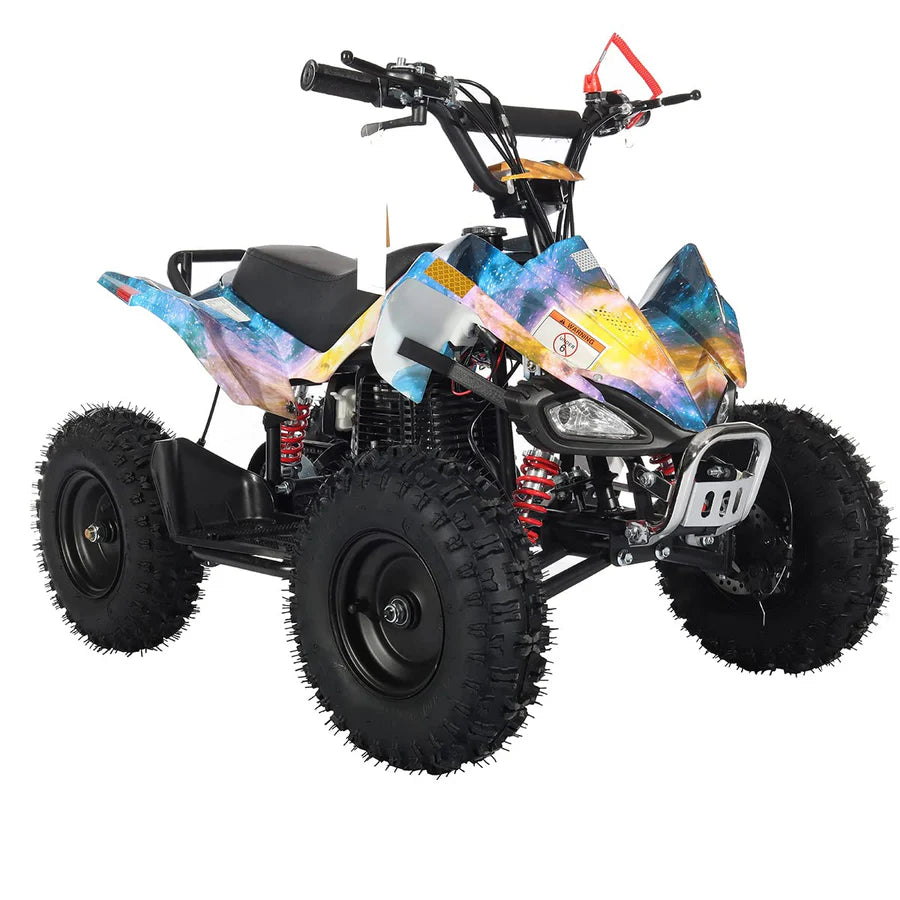 X-PRO Thunder 40cc ATV with Chain Transmission, Pull start! Disc Brake! 6in Tires!