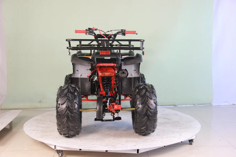 X-PRO Hawk 125cc ATV with Automatic Transmission w/Reverse, LED Headlights, Remote Control! Big 19in/18inTires!