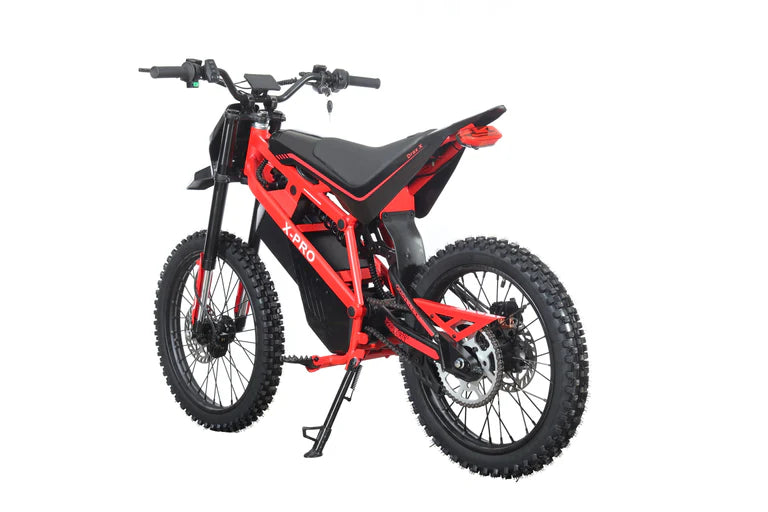 X-PRO Drax X 4200W Electric Dirt Bike for Adults & Teens - Powerful Brushless Motor,19"/17" Off-Road Tires, Dual Braking &Suspension,LED Headlight,Heavy Duty Electric Dirt Bike for All Terrain