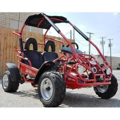 TrailMaster MID-Size XRX-R Go Kart, 196cc 6.5hp Torque Converter, Electric Start with Reverse, Kids Ages 7-12