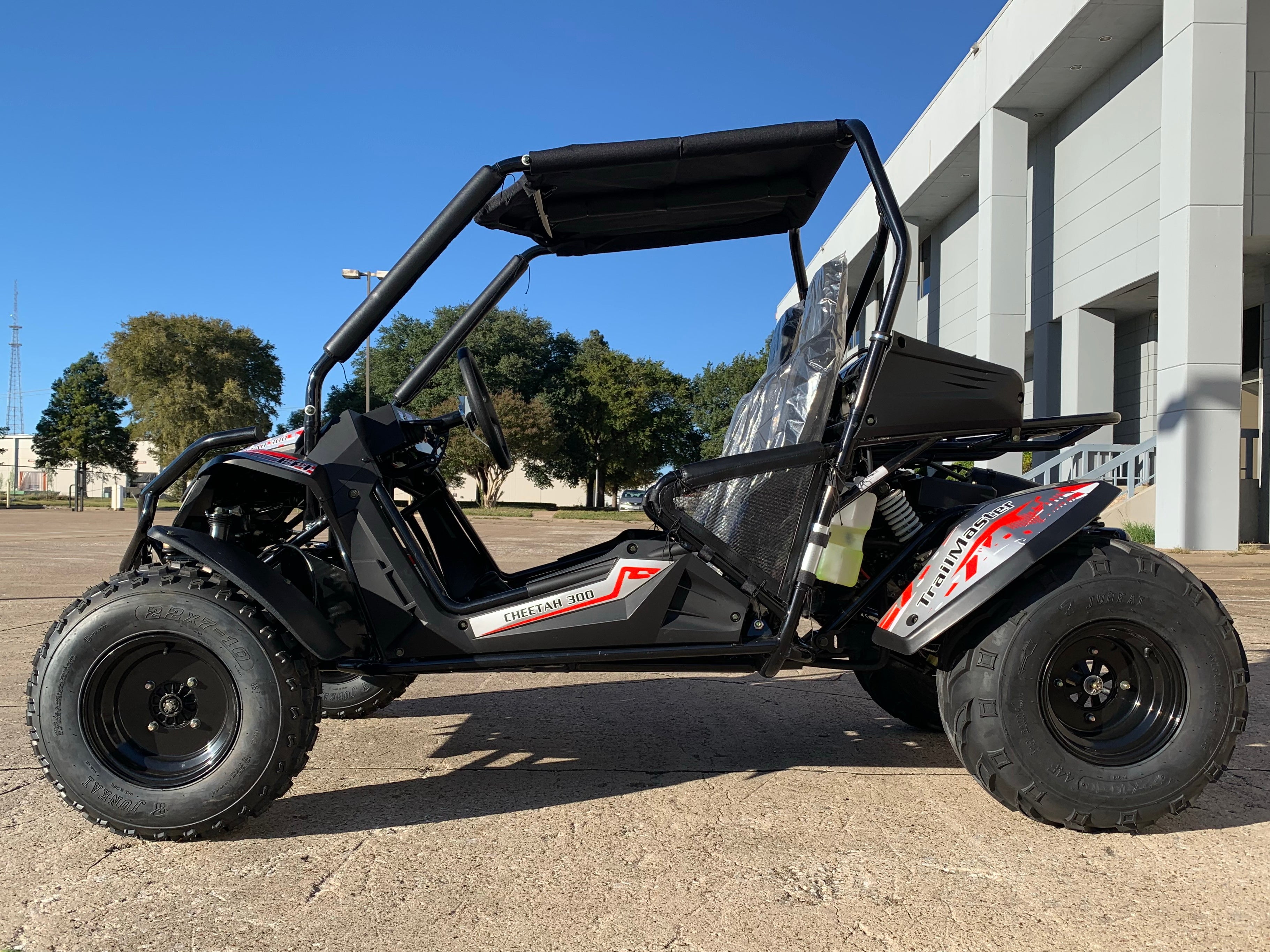 TrailMaster Cheetah 300E EFI UTV Go Kart, Shaft Drive, Liquid Cooled CVT Auto with Reverse