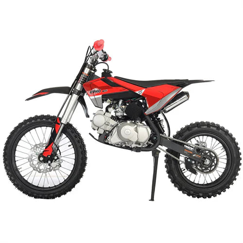 X-PRO X17 125cc Dirt Bike with Automatic Transmission, Electric Start, Big 17in/14in Tires!