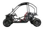 X-PRO Talon 125cc Go Kart with 3-Speed Semi-Automatic Transmission w/Reverse, LED Headlights, Big 18" Wheels! Hardtop Roof!