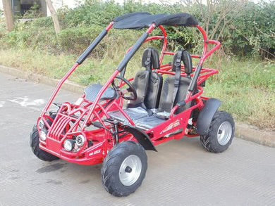 TrailMaster MID-Size XRX-R Go Kart, 196cc 6.5hp Torque Converter, Electric Start with Reverse, Kids Ages 7-12