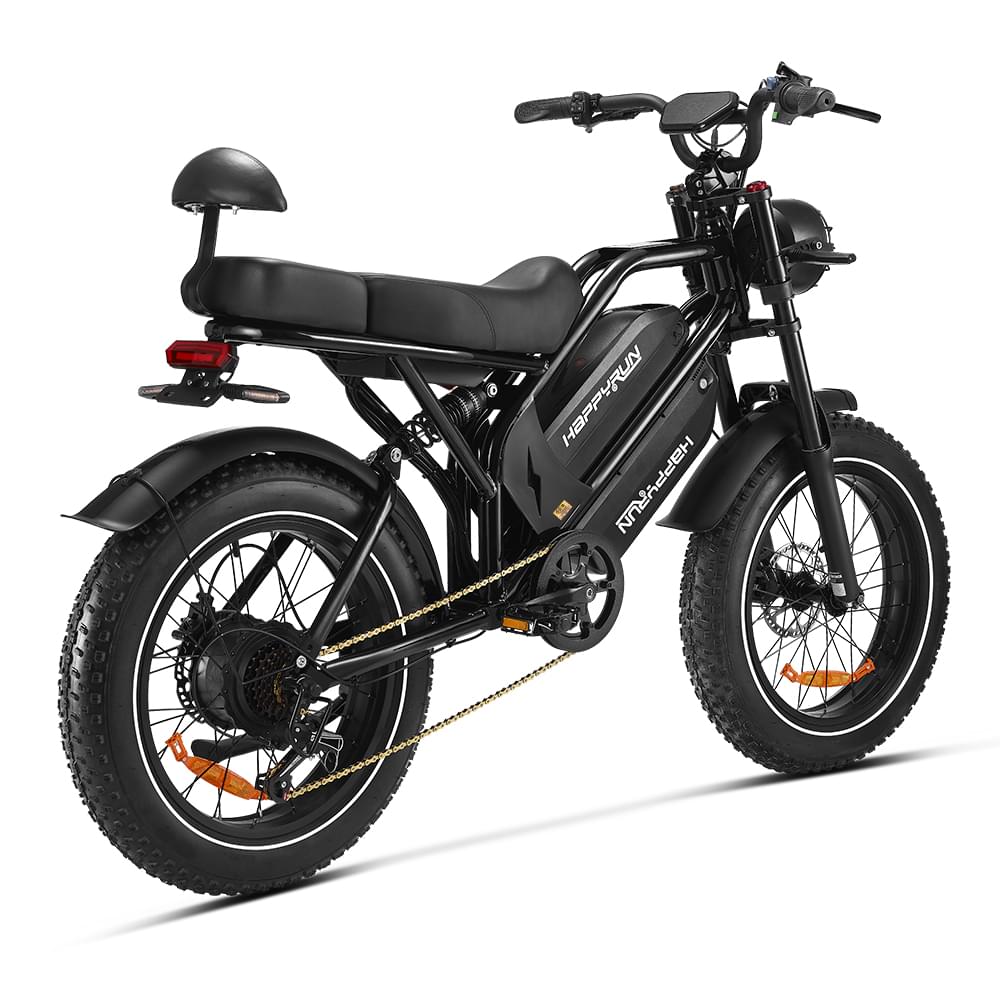 HappyRun G70 UL 2849 Certified Dual Battery Fast Electric Cargo Bike